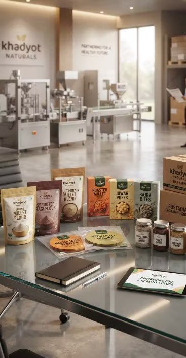 Khadyot millet product range and production facility