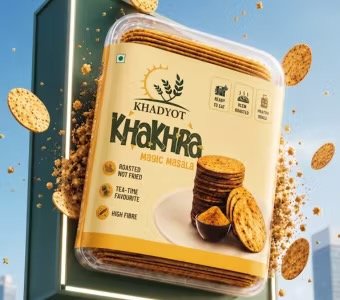 Khadyot Magic Masala Khakhra pack